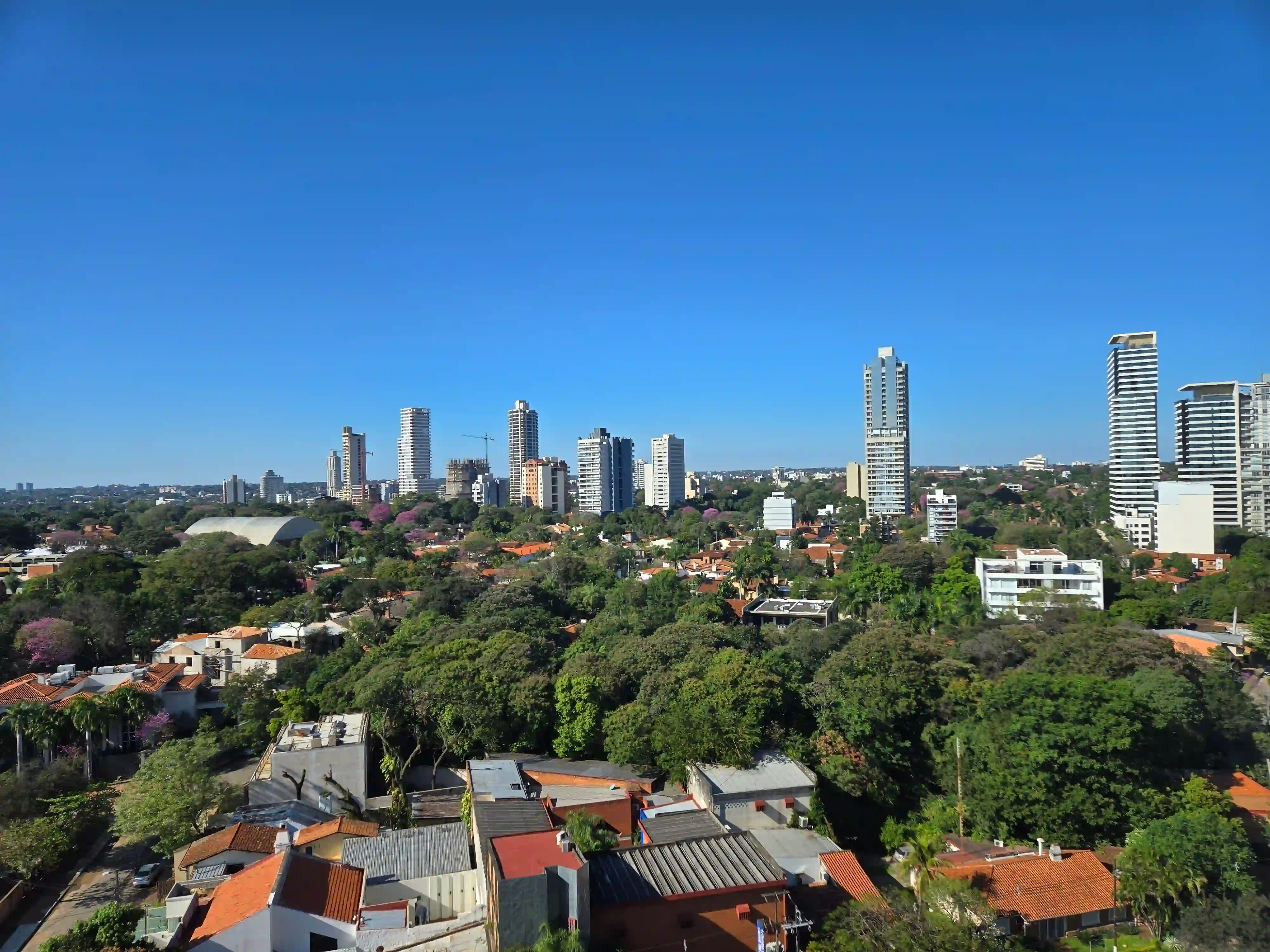 Skyline of Asunción, Paraguay